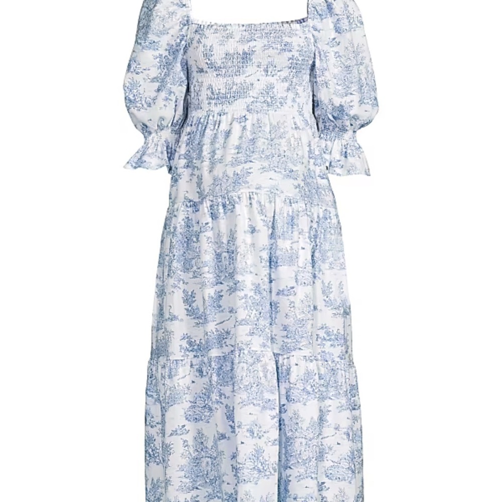 Nothing Fits But Kiko Blue Toile